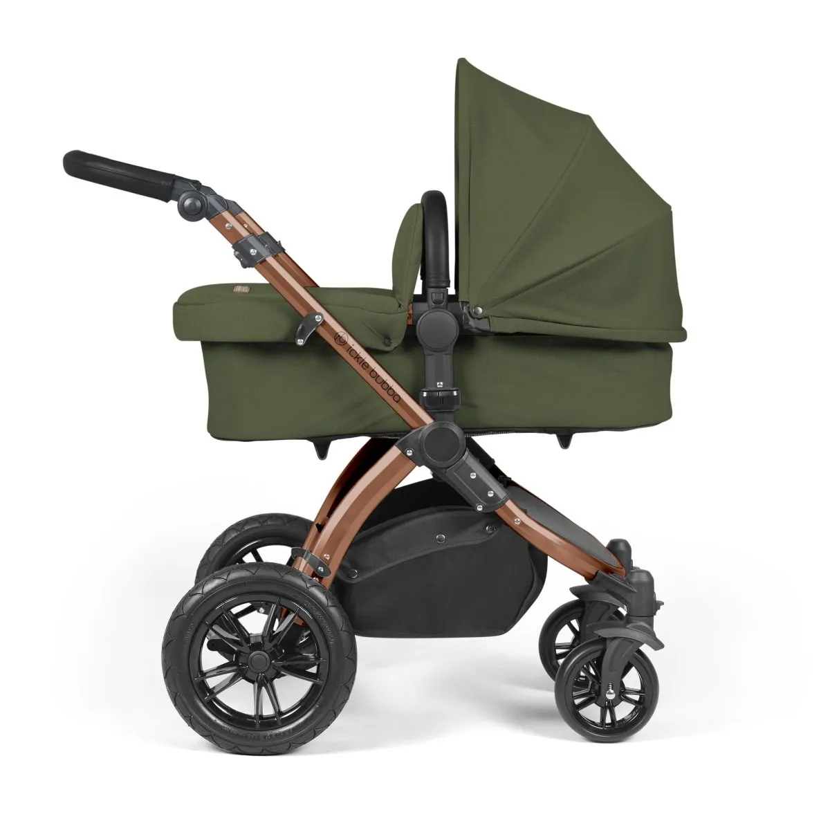 Ickle Bubba Stomp Luxe 3in1 Travel System and ISOFIX Base - Woodland - Image 39