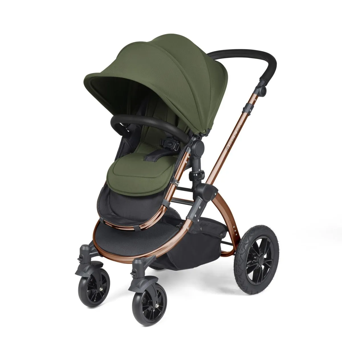 Ickle Bubba Stomp Luxe 3in1 Travel System and ISOFIX Base - Woodland - Image 38