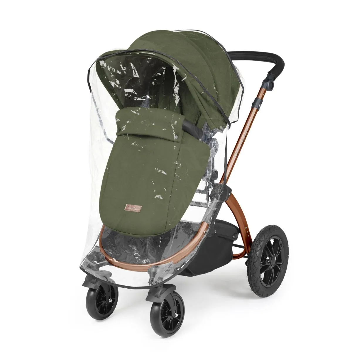 Ickle Bubba Stomp Luxe 3in1 Travel System and ISOFIX Base - Woodland - Image 35