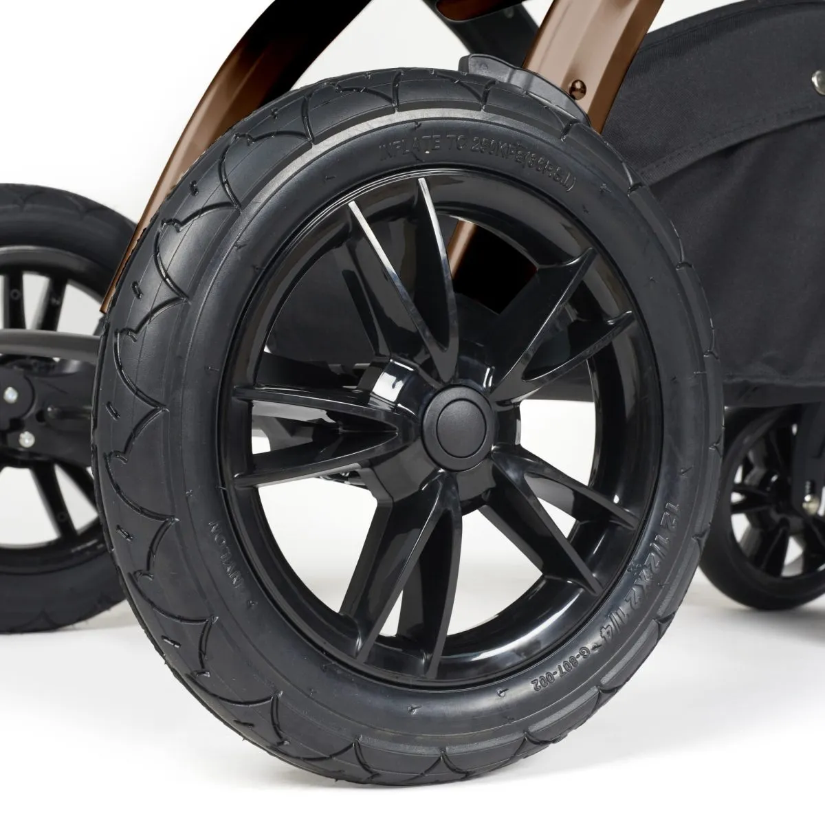 Ickle Bubba Stomp Luxe 3in1 Travel System and ISOFIX Base - Woodland - Image 34