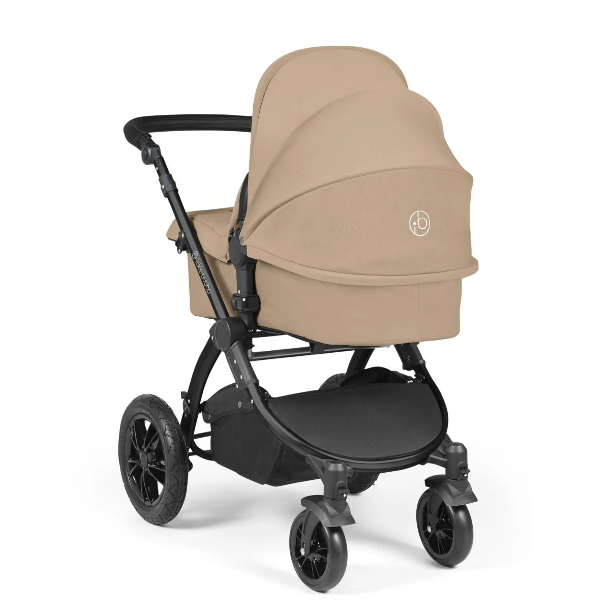 Ickle Bubba Stomp Luxe 3in1 Travel System and ISOFIX Base - Desert - Image 4