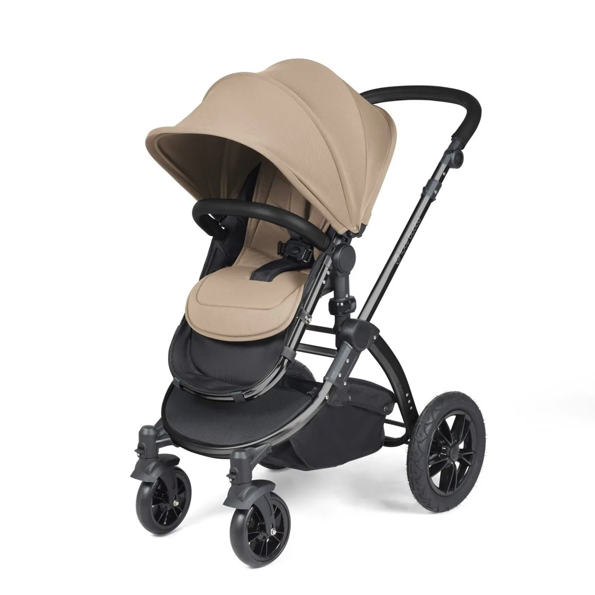 Ickle Bubba Stomp Luxe 3in1 Travel System and ISOFIX Base - Desert - Image 6