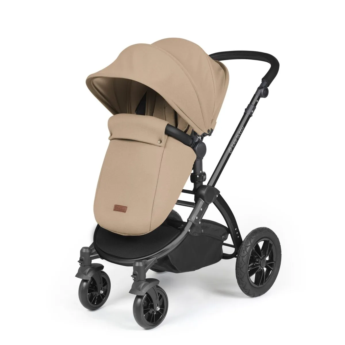 Ickle Bubba Stomp Luxe 3in1 Travel System and ISOFIX Base - Desert - Image 5