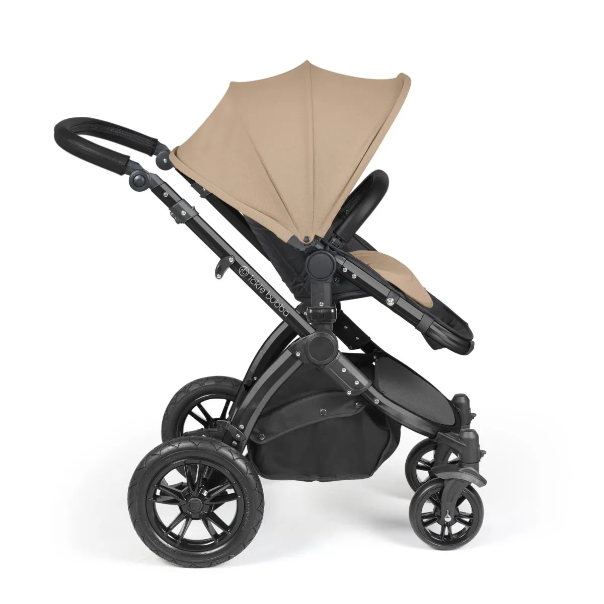 Ickle Bubba Stomp Luxe 3in1 Travel System and ISOFIX Base - Desert - Image 7