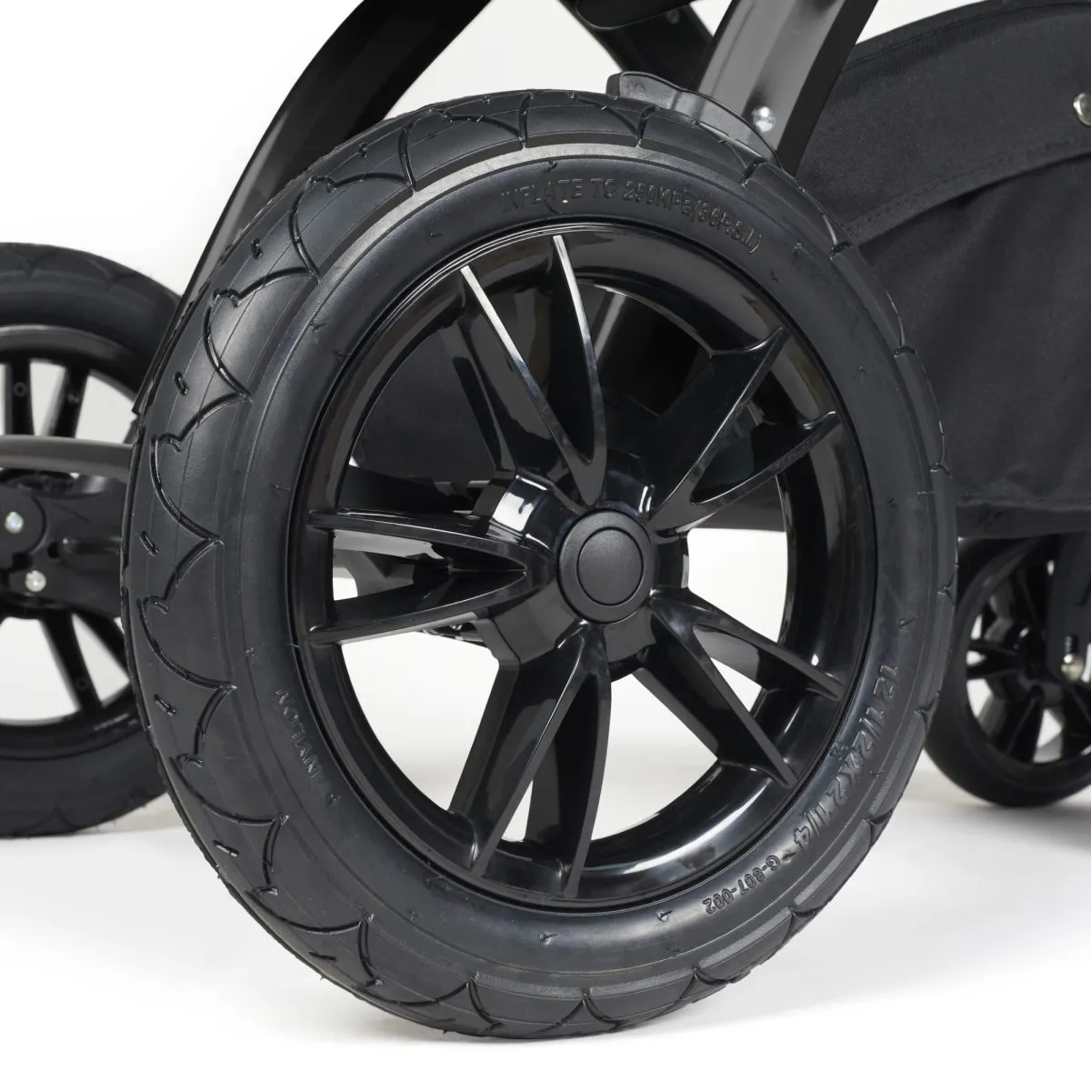 Ickle Bubba Stomp Luxe 3in1 Travel System and ISOFIX Base - Desert - Image 18