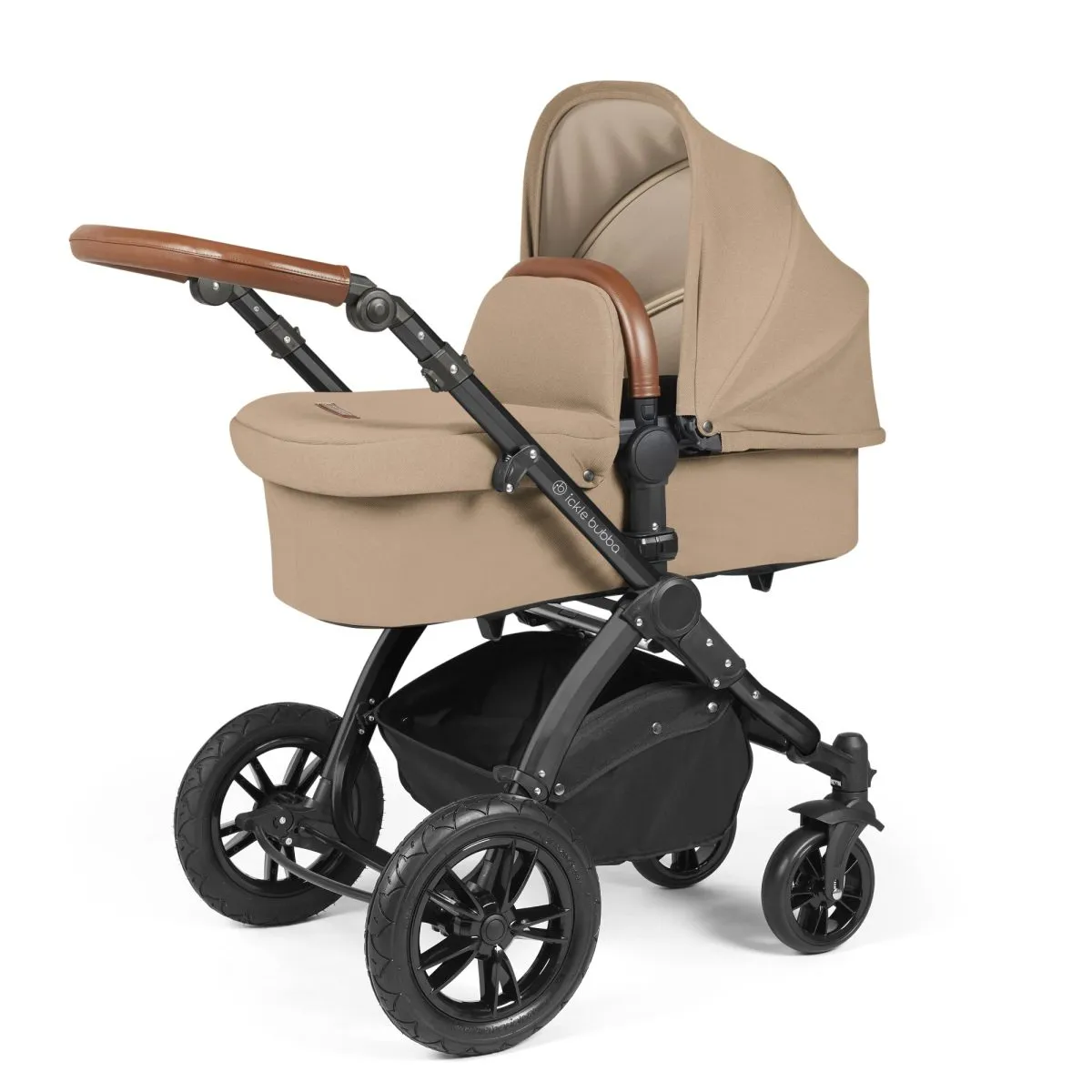 Ickle Bubba Stomp Luxe 3in1 Travel System and ISOFIX Base - Desert - Image 22