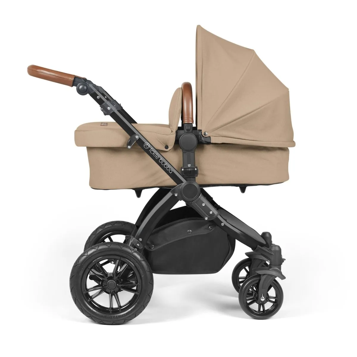 Ickle Bubba Stomp Luxe 3in1 Travel System and ISOFIX Base - Desert - Image 23