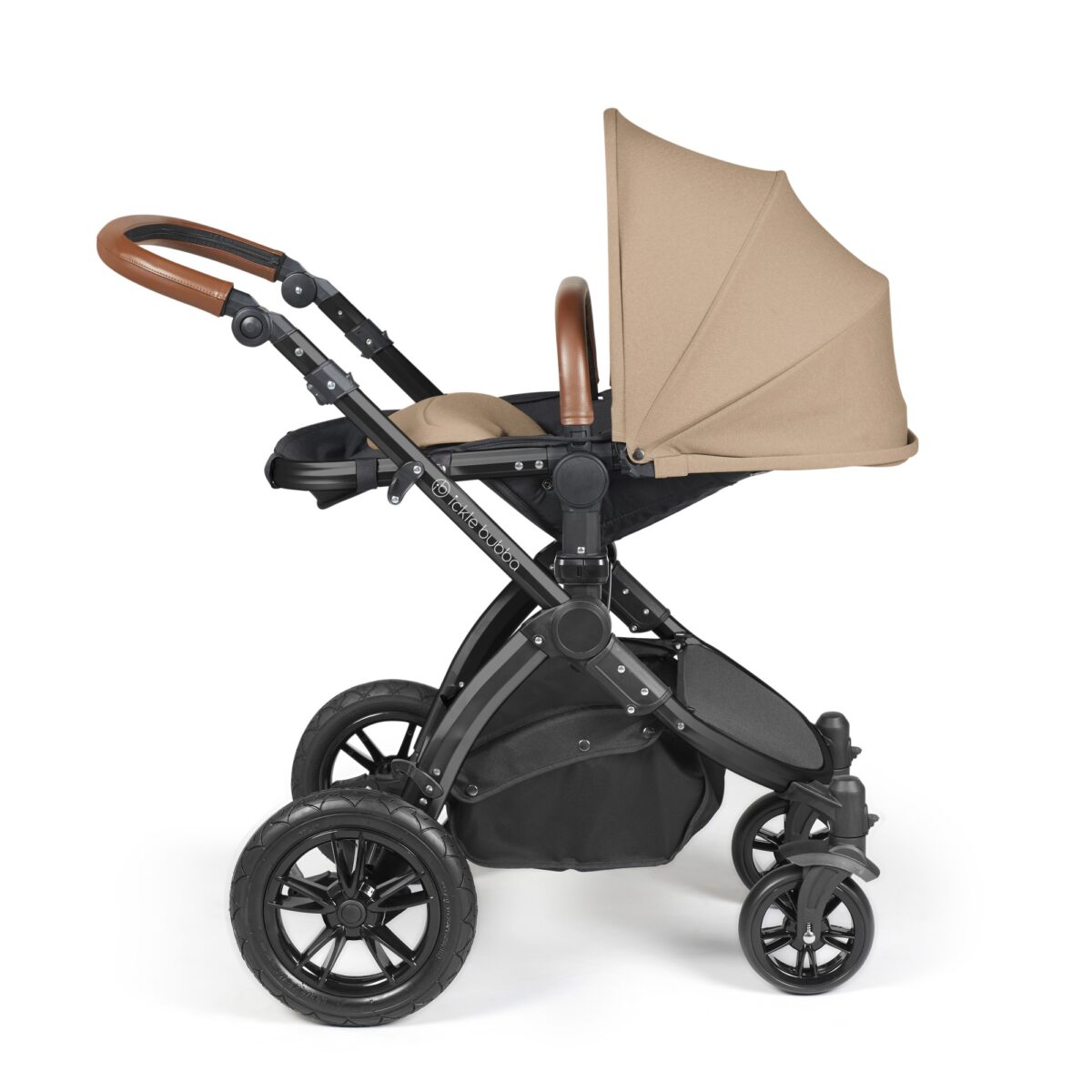 Ickle Bubba Stomp Luxe 3in1 Travel System and ISOFIX Base - Desert - Image 32