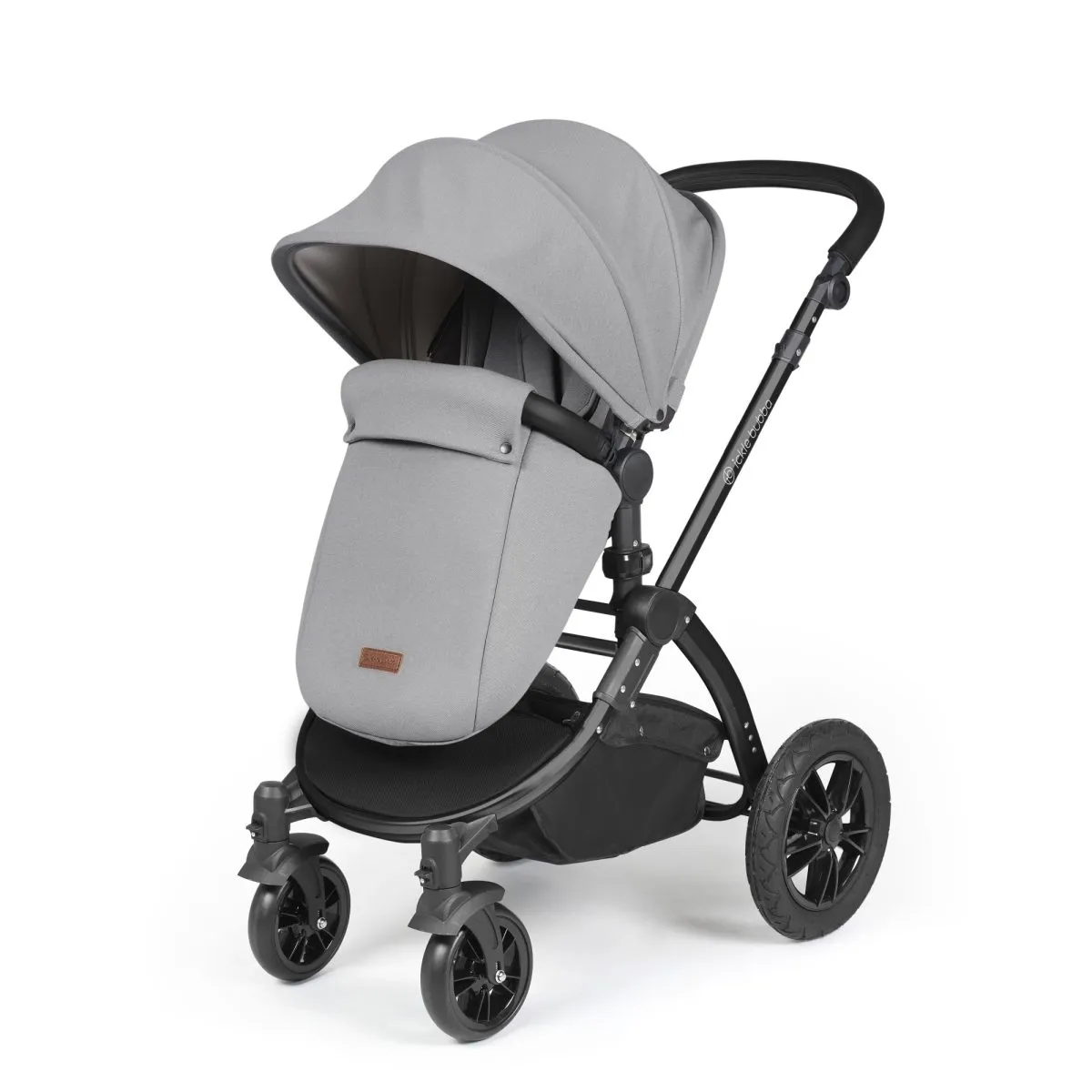 Ickle Bubba Stomp Luxe 3in1 Travel System and ISOFIX Base - Pearl Grey - Image 37