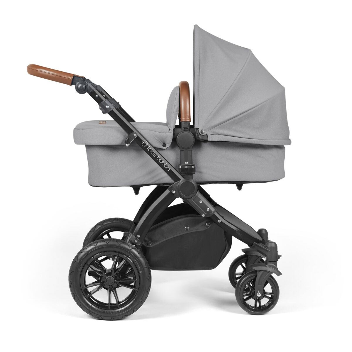 Ickle Bubba Stomp Luxe 3in1 Travel System and ISOFIX Base - Pearl Grey - Image 23