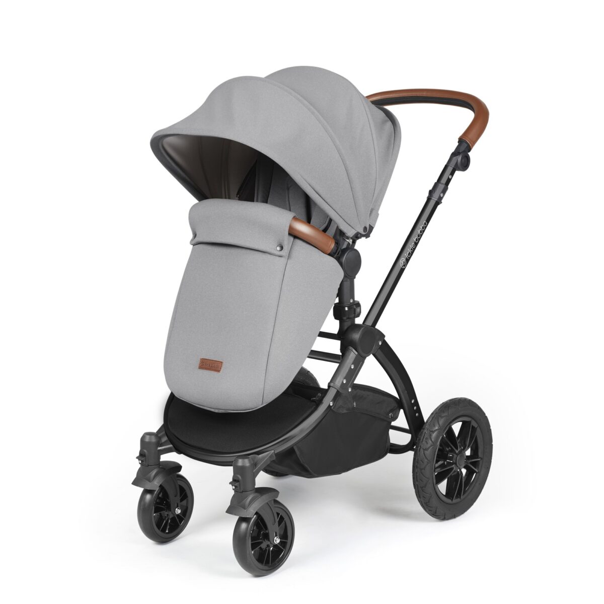 Ickle Bubba Stomp Luxe 3in1 Travel System and ISOFIX Base - Pearl Grey - Image 20