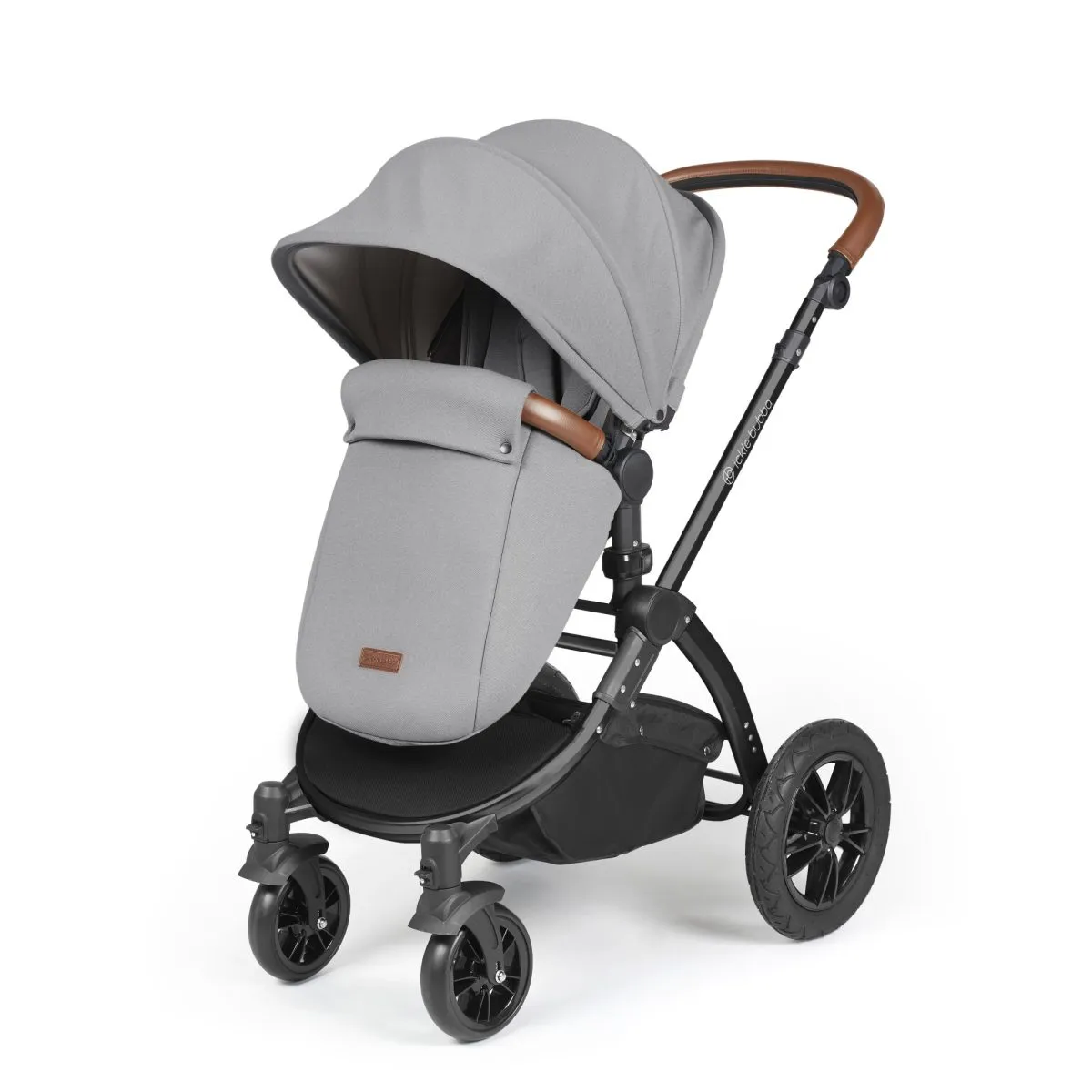 Ickle Bubba Stomp Luxe 3in1 Travel System and ISOFIX Base - Pearl Grey - Image 20