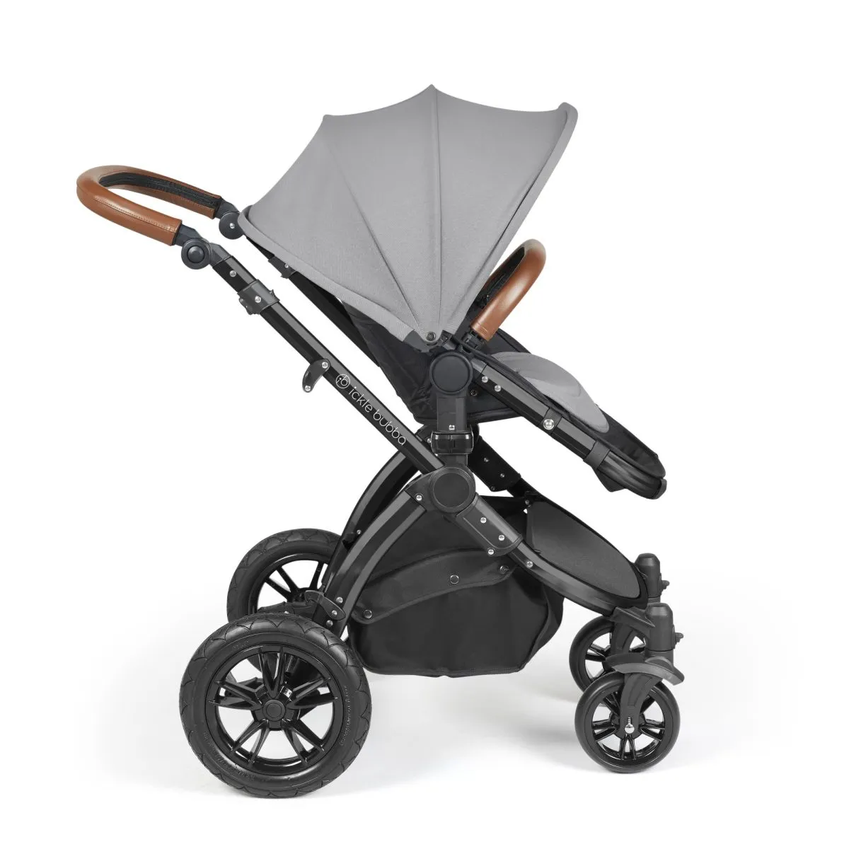 Ickle Bubba Stomp Luxe 3in1 Travel System and ISOFIX Base - Pearl Grey - Image 19