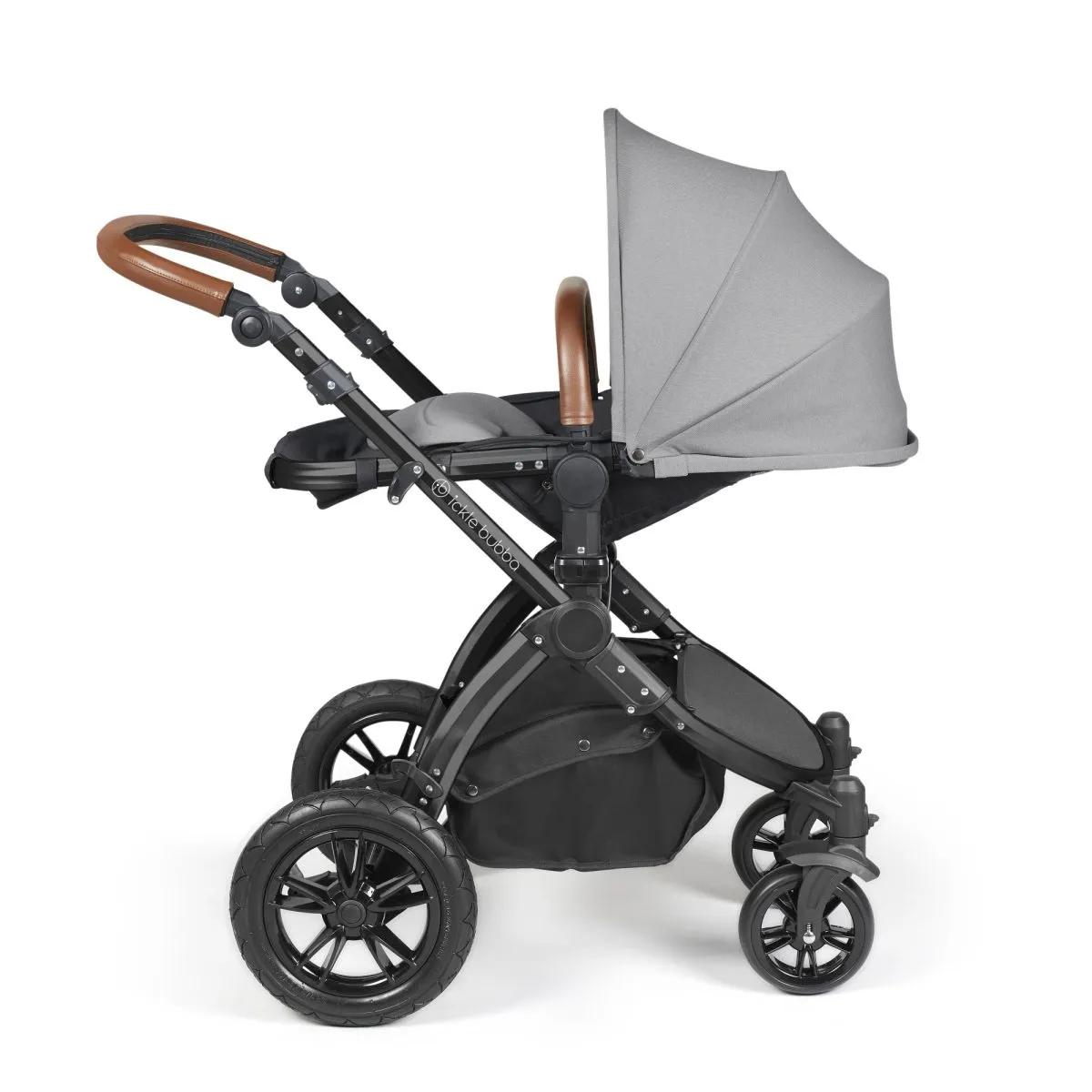 Ickle Bubba Stomp Luxe 3in1 Travel System and ISOFIX Base - Pearl Grey - Image 18