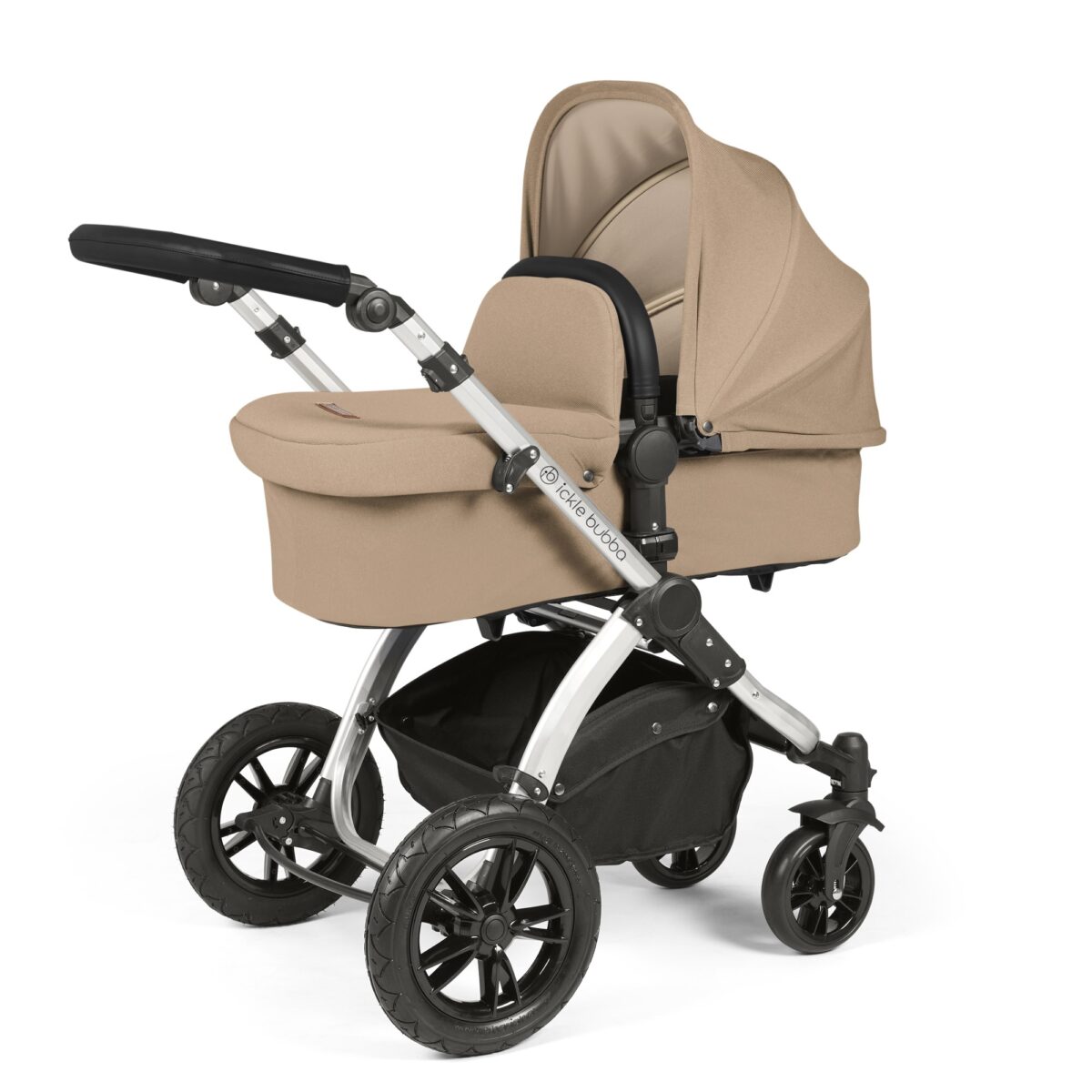 Ickle Bubba Stomp Luxe 3in1 Travel System and ISOFIX Base - Desert - Image 34