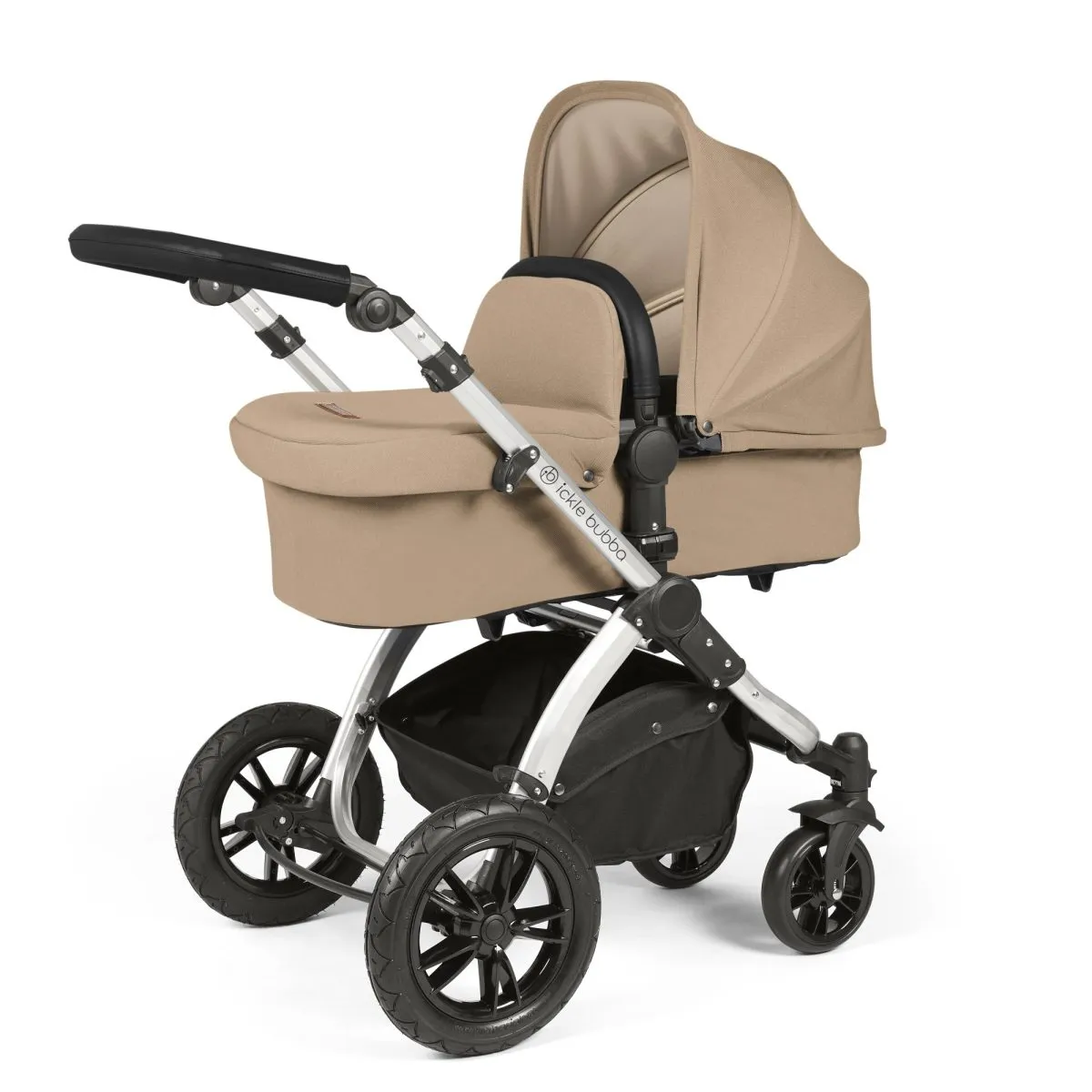 Ickle Bubba Stomp Luxe 3in1 Travel System and ISOFIX Base - Desert - Image 34