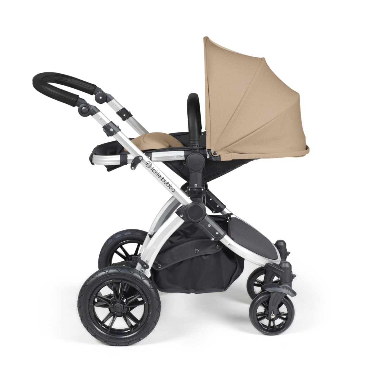 Ickle Bubba Stomp Luxe 3in1 Travel System and ISOFIX Base - Desert - Image 40