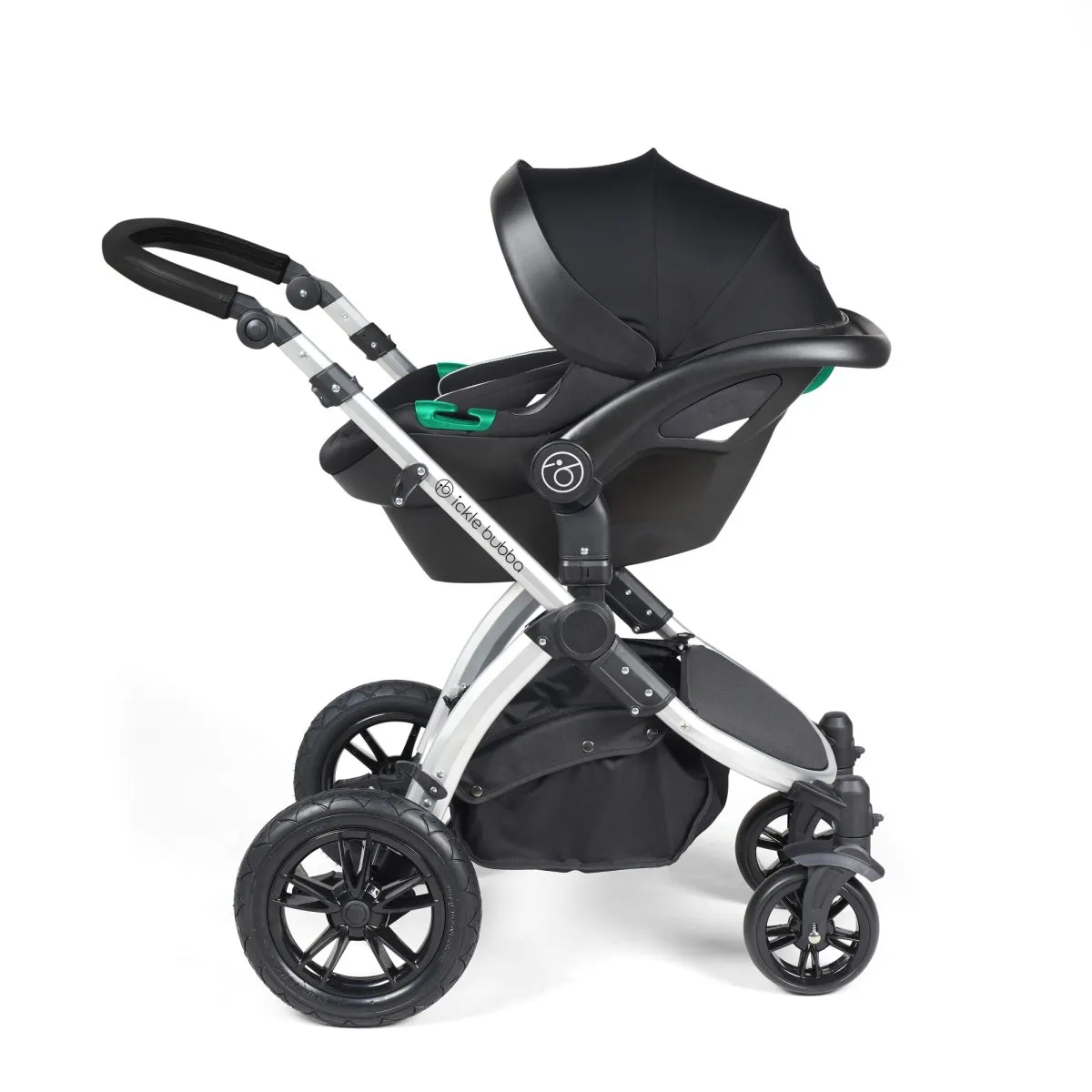 Ickle Bubba Stomp Luxe 3in1 Travel System and ISOFIX Base - Desert - Image 41