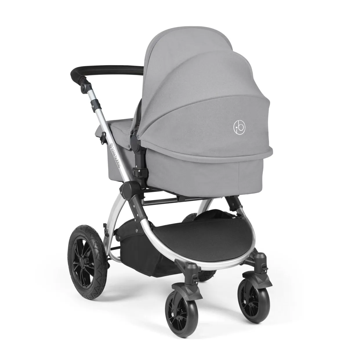 Ickle Bubba Stomp Luxe 3in1 Travel System and ISOFIX Base - Pearl Grey - Image 14