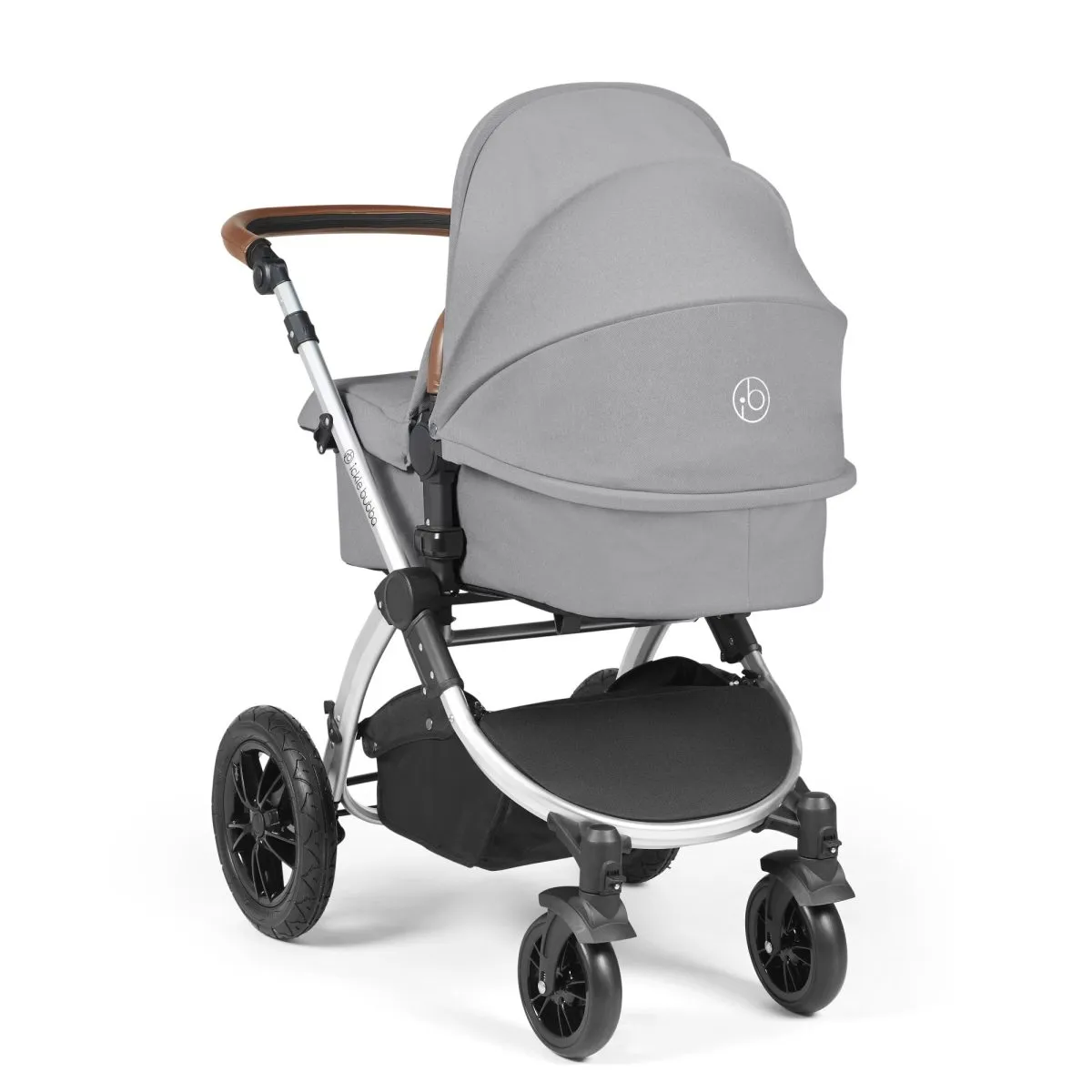 Ickle Bubba Stomp Luxe 3in1 Travel System and ISOFIX Base - Pearl Grey - Image 6