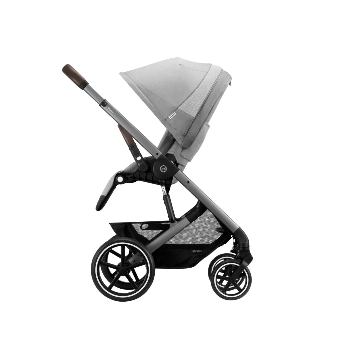 Cybex Balios S Lux Pushchair, Carrycot, Cybex Cloud T i-Size Car Seat & ISOFIX Base 10 Piece Travel System Bundle - Image 4