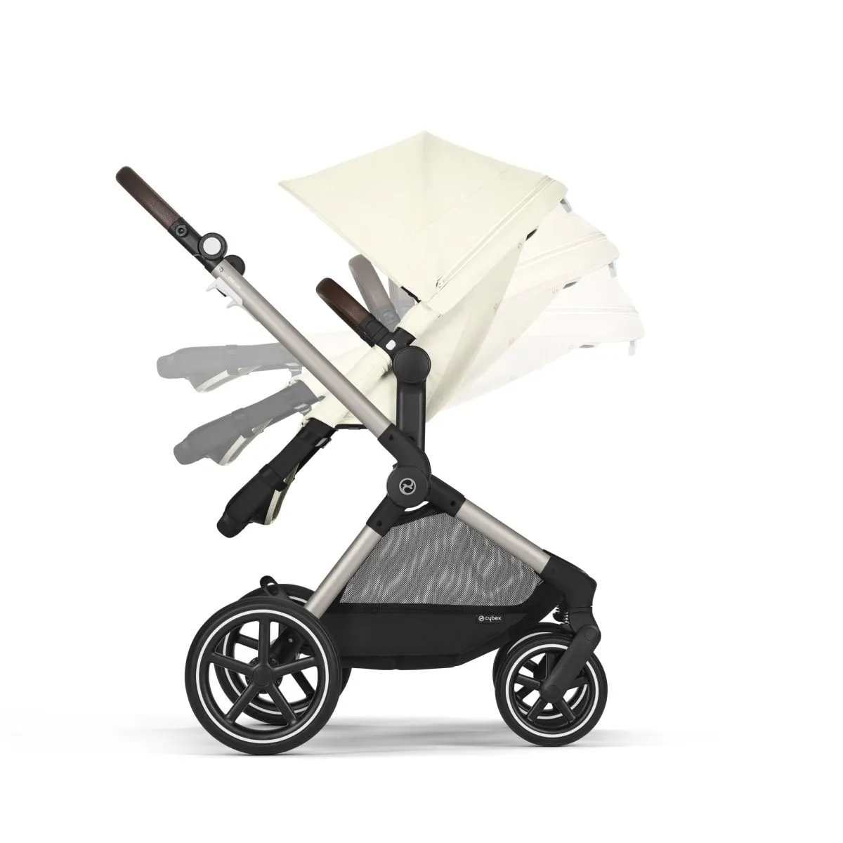 Cybex EOS Lux Pushchair & Carrycot Bundle | 2023 Edition | 7 Piece Bundle - Image 4