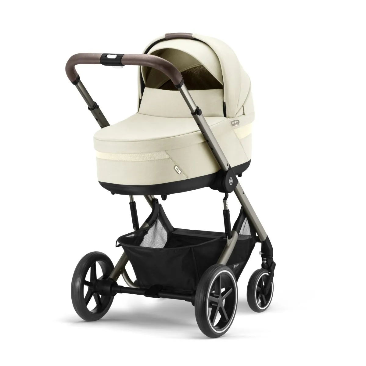 Cybex Balios S Lux Pushchair, Carrycot, Cybex Cloud T i-Size Car Seat & ISOFIX Base 10 Piece Travel System Bundle - Image 67