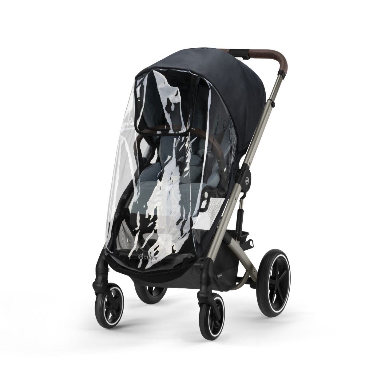 Cybex Balios S Lux Pushchair, Carrycot, Cybex Cloud T i-Size Car Seat & ISOFIX Base 10 Piece Travel System Bundle - Image 23