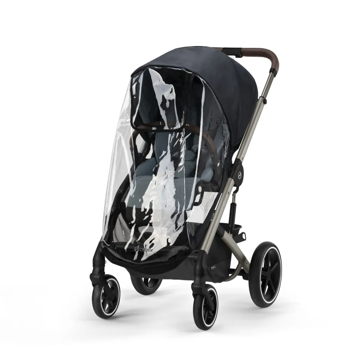 Cybex Balios S Lux Pushchair, Carrycot, Cybex Cloud T i-Size Car Seat & ISOFIX Base 10 Piece Travel System Bundle - Image 23