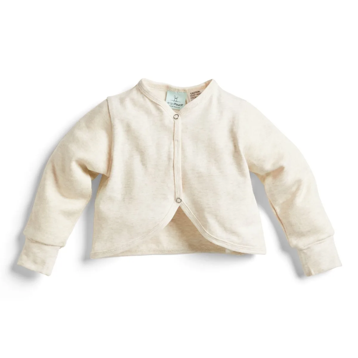 ergoPouch Organic Long Sleeved Arm Warmers - Oatmeal | 1.0 TOG