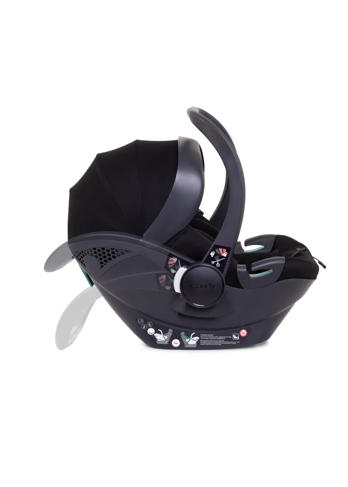 iCandy Cocoon iSize Car Seat and ISOFIX Base - Image 4