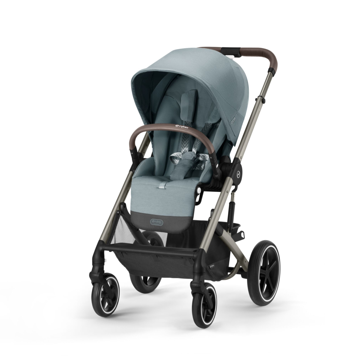 Cybex Balios S Lux Pushchair, Carrycot, Cybex Cloud T i-Size Car Seat & ISOFIX Base 10 Piece Travel System Bundle - Image 30