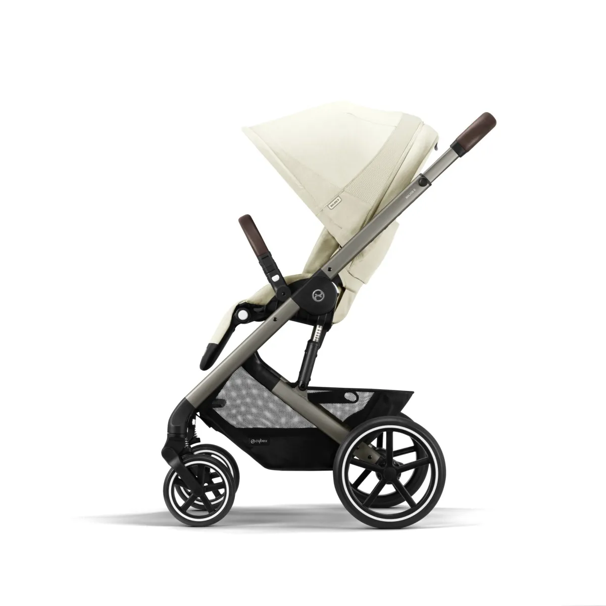 Cybex Balios S Lux Pushchair, Carrycot, Cybex Cloud T i-Size Car Seat & ISOFIX Base 10 Piece Travel System Bundle - Image 27