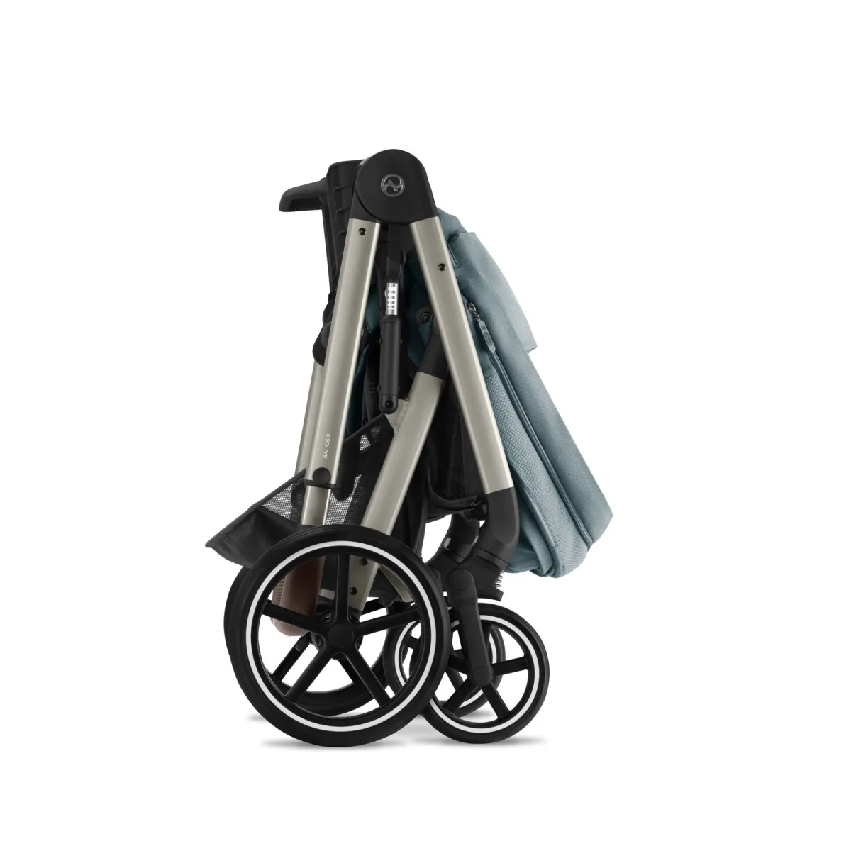 Cybex Balios S Lux Pushchair, Carrycot, Cybex Cloud T i-Size Car Seat & ISOFIX Base 10 Piece Travel System Bundle - Image 2