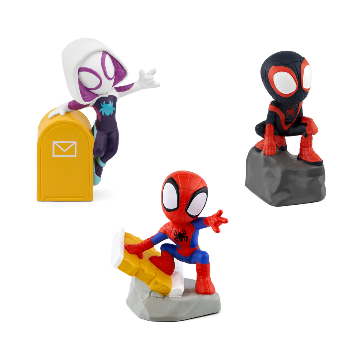 Tonies - Spidey and His Amazing Friends Bundle: Spidey / Ghost / Miles Morales