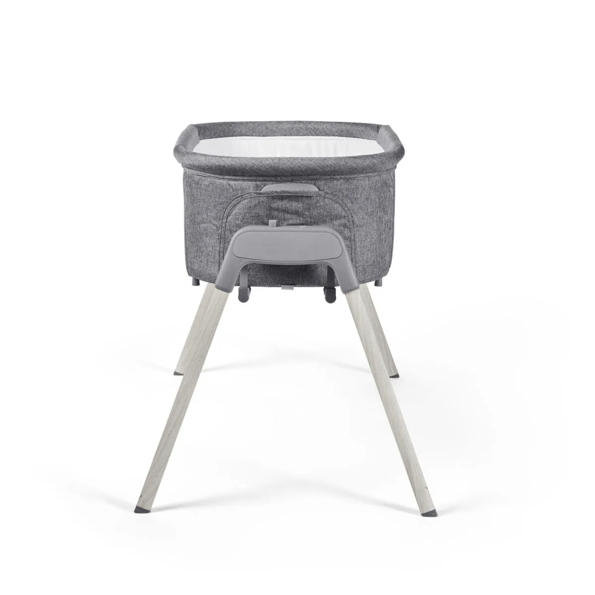 Ickle Bubba Drift Gliding Crib - Ash Grey - Image 3