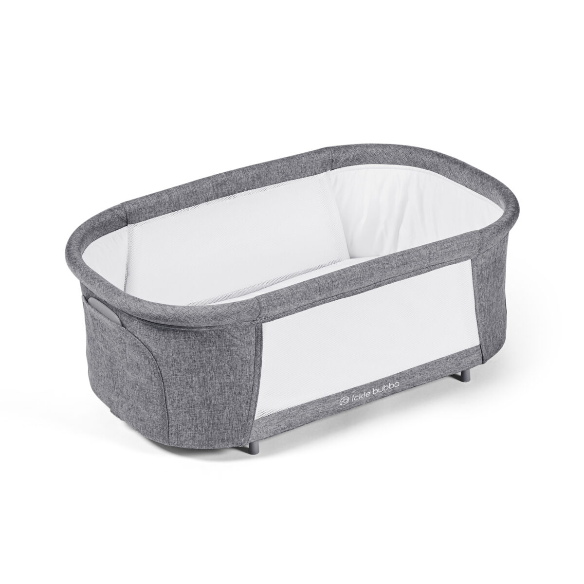Ickle Bubba Drift Gliding Crib - Ash Grey - Image 7