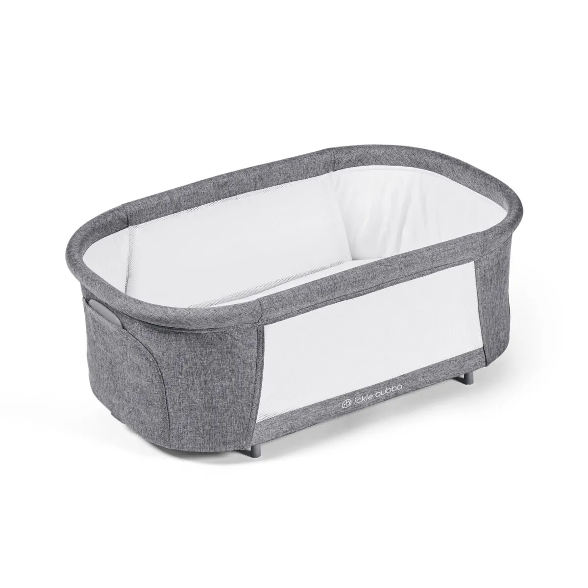 Ickle Bubba Drift Gliding Crib - Ash Grey - Image 7