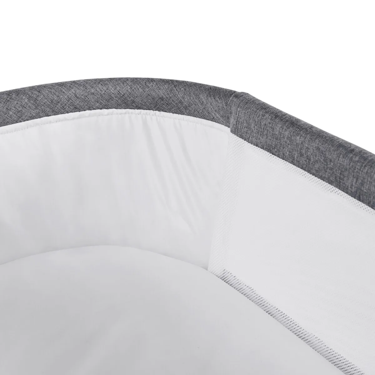 Ickle Bubba Drift Gliding Crib - Ash Grey - Image 8