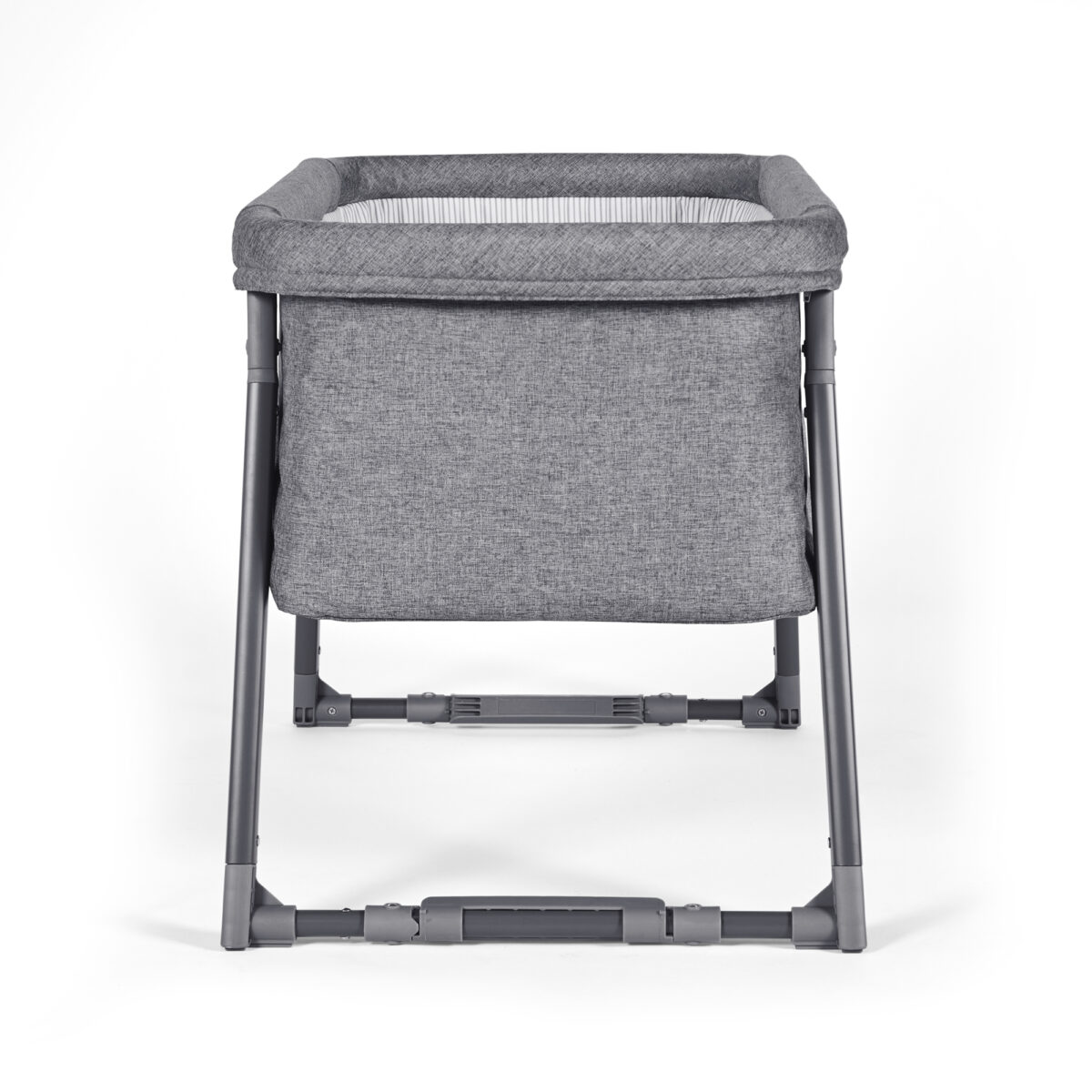 Ickle Bubba Mini Rocker Crib - Space Grey - Image 4