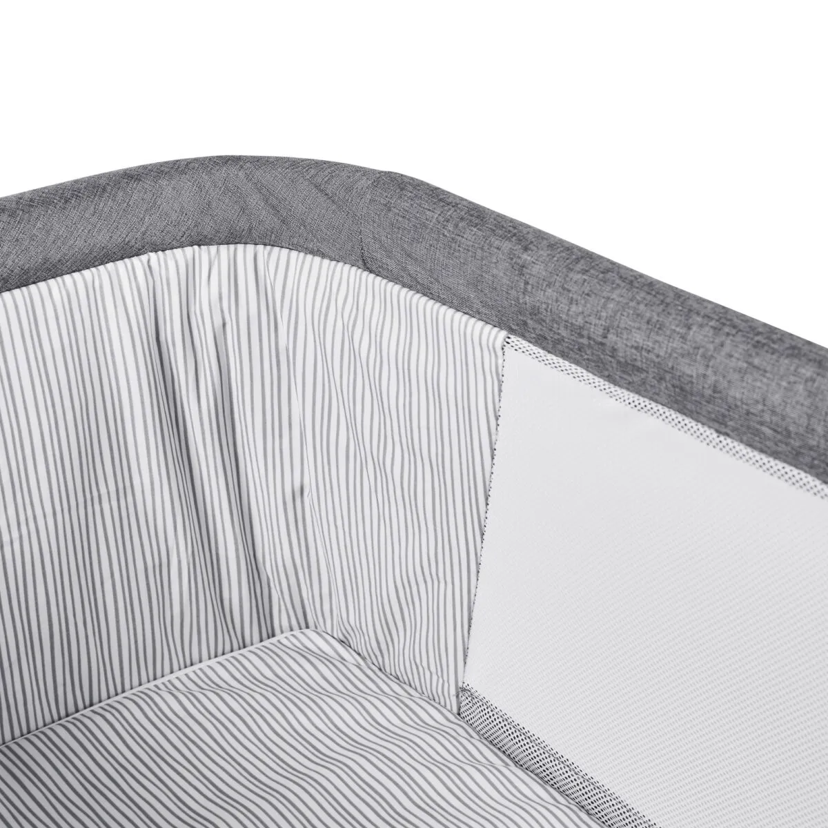 Ickle Bubba Mini Rocker Crib - Space Grey - Image 7