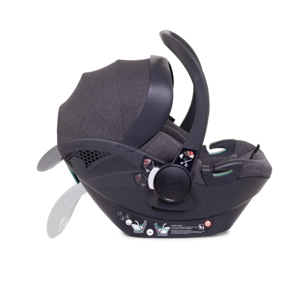 iCandy Cocoon iSize Car Seat and ISOFIX Base - Image 9