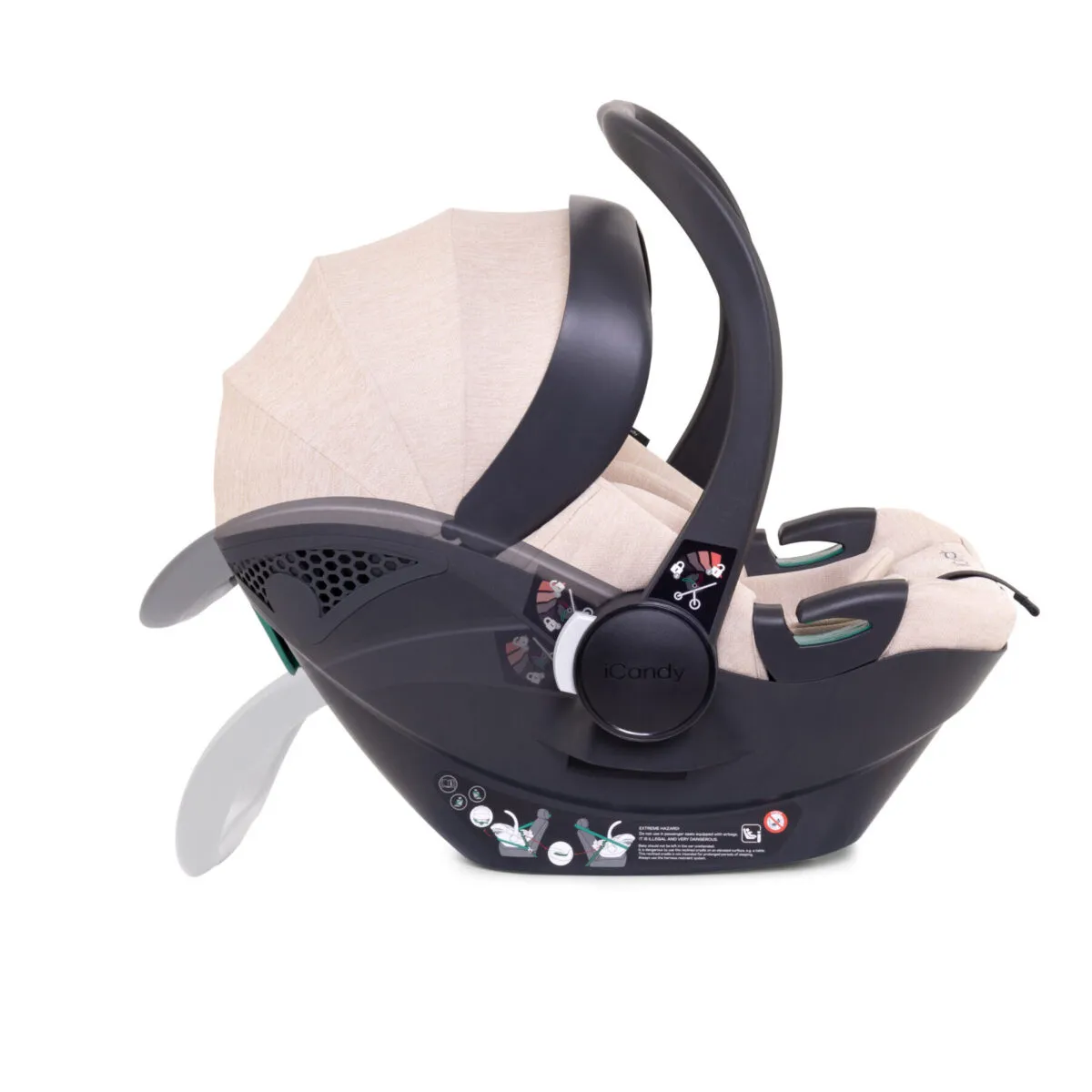iCandy Cocoon iSize Car Seat and ISOFIX Base - Image 14