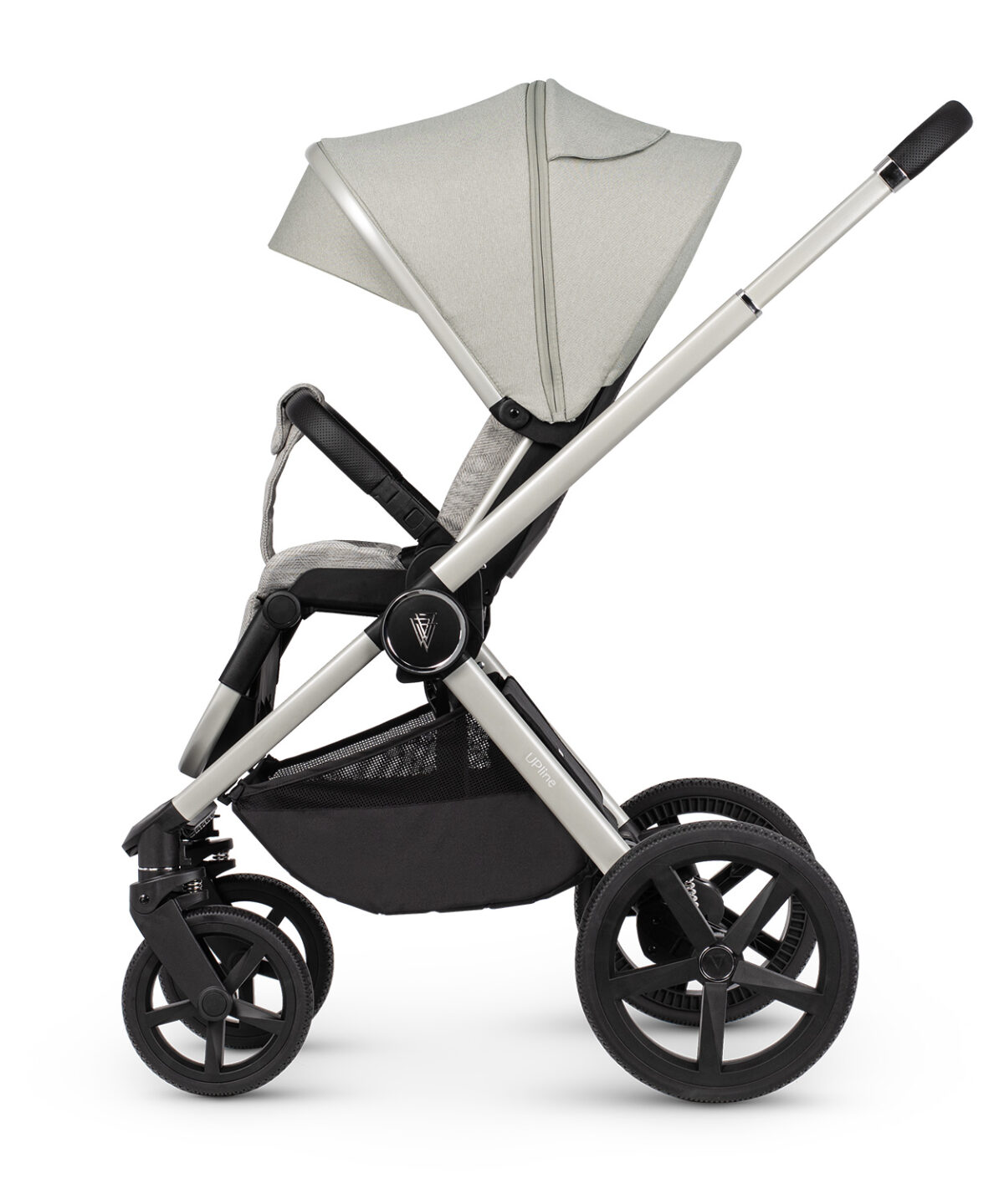 Venicci Upline 3 in 1 Pushchair, Carrycot & Car Seat Travel System Bundle – Moonstone - Image 7