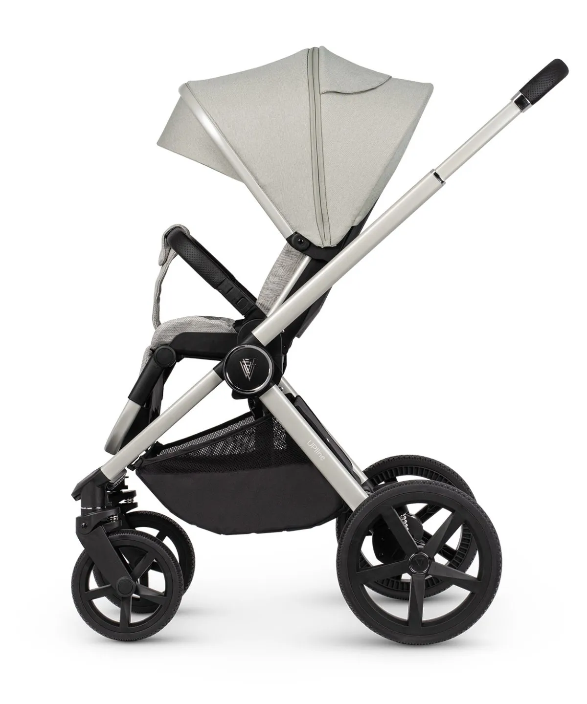 Venicci Upline 3 in 1 Pushchair, Carrycot & Car Seat Travel System Bundle – Moonstone - Image 7