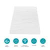 Tutti Bambini - Polyester Fibre Cot Bed Mattress
