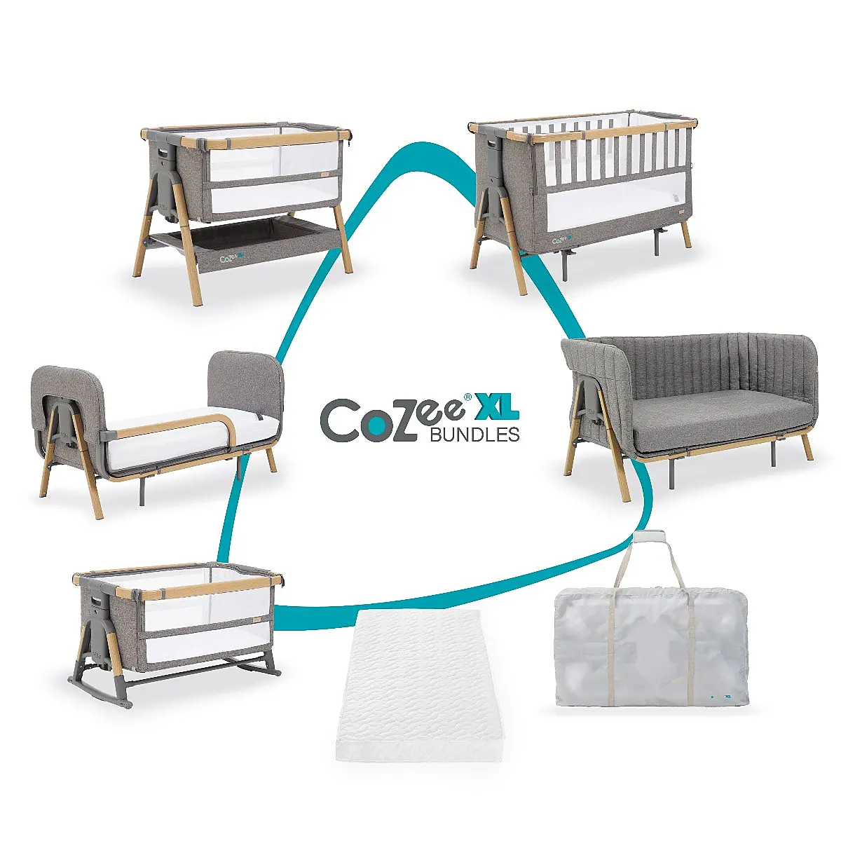Tutti bambini cozee charcoal on sale