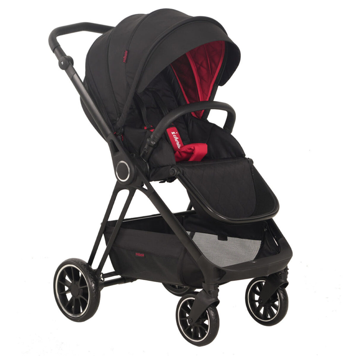 My Babiie MB240 Dani Dyer Rouge Pushchair - Black - Image 2