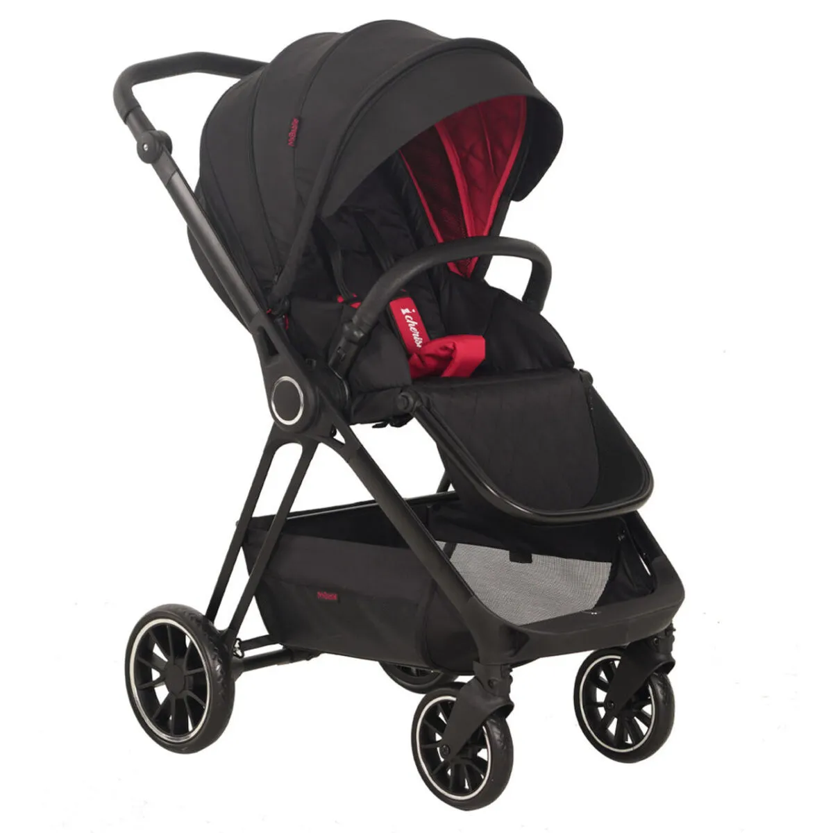 My Babiie MB240 Dani Dyer Rouge Pushchair - Black - Image 2