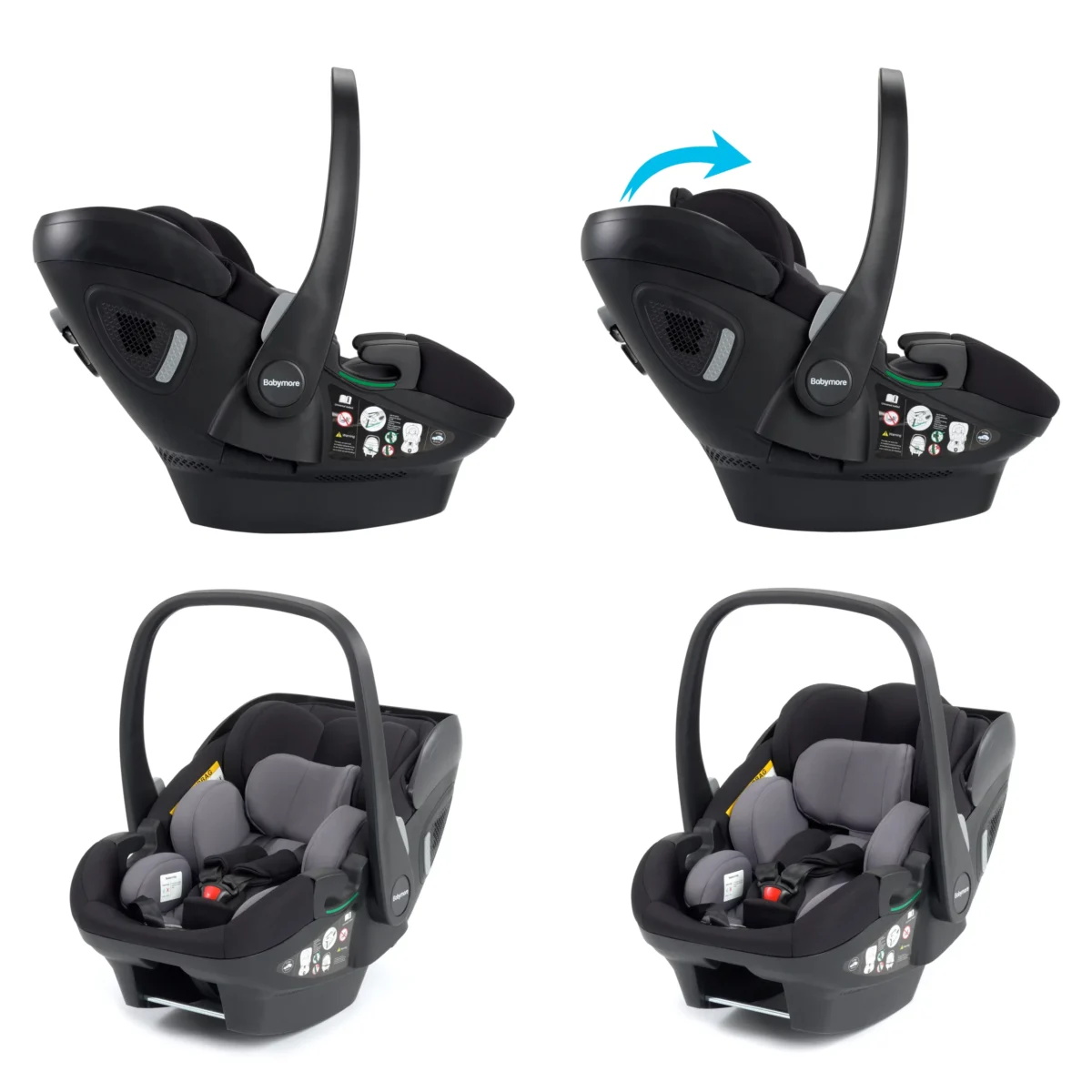 Babymore Pecan i-Size Infant Car Seat - Image 7